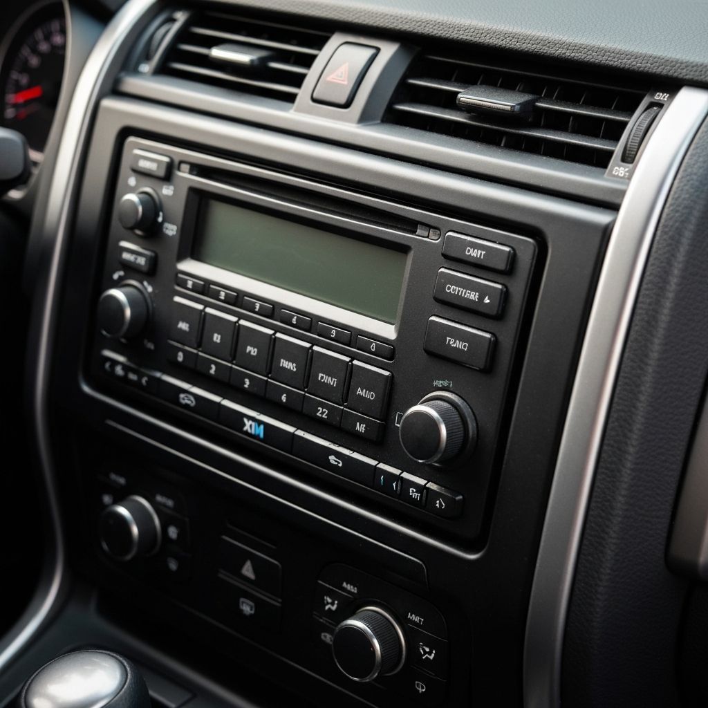 XM Radio receiver setup